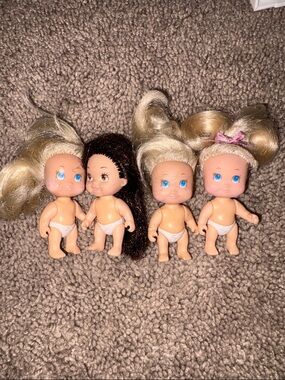 Tyco quints doll lot
